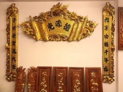 Cuốn Thư Câu Đối Phượng Dát Vàng Kích Thước Cuốn Thư 197*87*4 - Câu Đối 197*28*4 Hương Đỏ