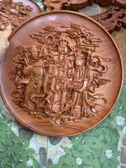 Đĩa Gỗ Tam Đa dk 30cm