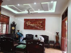 Tranh Gỗ Vinh Quy Bái Tổ Dát Vàng Kích Thước 237*117*6 Cm Gỗ Hương Đỏ