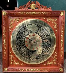 Tranh Trống Đồng Hồ Kích Thước 90*90 Cm