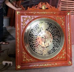 Tranh Trống Đồng Hồ Kích Thước 90*90 Cm