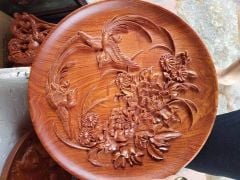 Đĩa Gỗ Phi Điểu dk 40cm