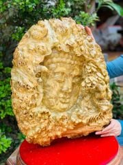 Tượng Phật - Diện Phật Kích Thước C52-S10-N42 Gỗ Nu Nghiến