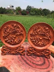 Đĩa Gỗ Phi Điểu dk 40cm