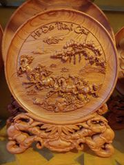 Đĩa Gỗ Mã Đáo Thành Công dk 40cm