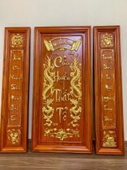 Cửu Huyền Thất Tổ Gỗ Kích Thước 127*115 Cm Gỗ Hương Đỏ