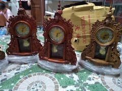 Đồng hồ gỗ để bàn