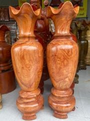 Lục Bình Gỗ Hương Đá Cao 160Cm Đường Kính 47Cm