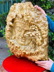 Tượng Phật - Diện Phật Kích Thước C52-S10-N42 Gỗ Nu Nghiến