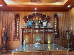 Cuốn Thư Câu Đối Gỗ Gụ Song Long Kích Thước Cuốn Thư 197*87*4 - Câu Đối 197*28*4