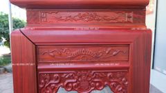 Bàn Thờ - Án Gian Đứng Gỗ Hương Đỏ Kích Thước N175*S81*C117
