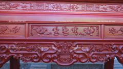 Bàn Thờ - Án Gian Đứng Gỗ Hương Đỏ Kích Thước N175*S81*C117