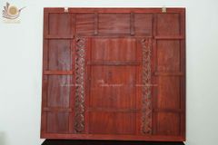 Cửu Huyền Thất Tổ Kích Thước Ngang 127cm, Cao 115cm- Gỗ Hương Đỏ