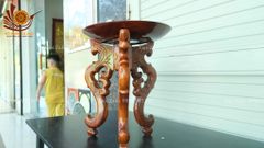 Phụ Kiện- Trò Gỗ Hương Cao 40cm