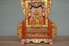 Phụ Kiện- Gương Thờ Cao 61cm, ngang đế 38cm Hương đá