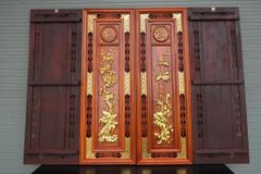 Tranh Tứ Quý Gỗ Tùng Cúc Trúc Mai Dát Vàng Kích Thước 107*37*3 Cm Gỗ Hương Đỏ- Vinh Hoa Phú Quý