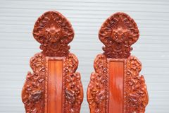 Bài Vị Gia Tiên Gỗ Mít Cao 48cm