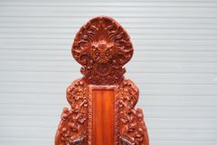 Bài Vị Gia Tiên Gỗ Mít Cao 48cm