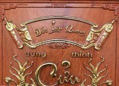 Cửu Huyền Thất Tổ Gỗ Kích Thước 107*107 Cm Gỗ Hương Đá