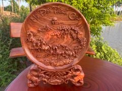 Đĩa Gỗ Mã Đáo Thành Công dk 40cm