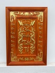 Cửu Huyền Thất Tổ Gỗ Kích Thước 98*68*4 Cm Gỗ Hương Đỏ
