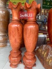 Lục Bình Gỗ Hương Đá Cao 140Cm Đường Kính 33Cm