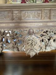 Bàn Thờ Đứng Gỗ Gụ- Đục Đào  Kích Thước N217*S107*C117