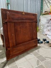 Tranh Trống Đồng Mặt Trống Dát Vàng - Mặt Gò Kích Thước 80*80 Cm Khung Vuông