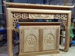Bàn Thờ Chung Cư- Gỗ Gõ Đỏ Kích Thước N127*S61*C127