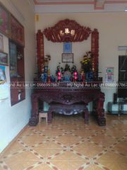 Cuốn Thư Câu Đối Gỗ Hương Đỏ Đục Rồng Kích Thước Cuốn Thư 175*81*4 - Câu Đối 175*28*4