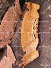 Cuốn Thư Câu Đối Đúc Lưu Quang Dát Vàng Kích Thước Cuốn Thư 175*50*4 - Câu Đối 175*28*4 Gỗ hương đá