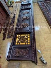 Bàn Thờ Đứng Gỗ Gụ Kích Thước N197*S97*C117- Đục Sen