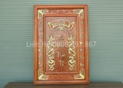 Cửu Huyền Thất Tổ Gỗ Kích Thước 98*68*4 Cm Gỗ Hương Đá