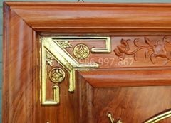 Cửu Huyền Thất Tổ Gỗ Kích Thước 98*68*4 Cm Gỗ Hương Đá