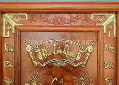 Cửu Huyền Thất Tổ Gỗ Kích Thước 98*68*4 Cm Gỗ Hương Đá