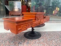 Phụ Kiện- Tam Cấp bát hương- gỗ hương đá/Gõ