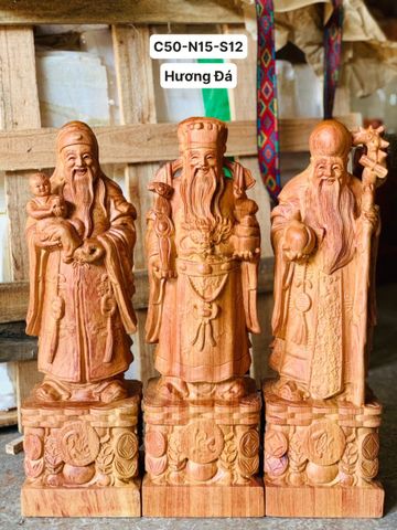 Tượng Phật - Tam đa cao 50 hương đá