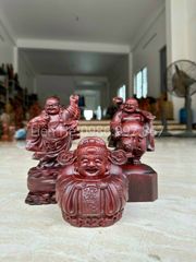 Tượng Phật - Di lặc để bàn cao 20 - gỗ trắc