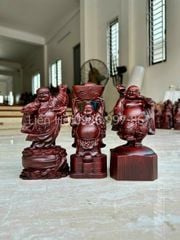 Tượng Phật - Di lặc để bàn cao 20 - gỗ trắc