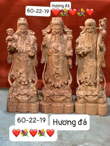 Tượng Phật - Tam đa cao 60 - hương đá