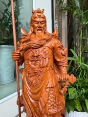 Tượng Phật - Quan Công Chống Dao