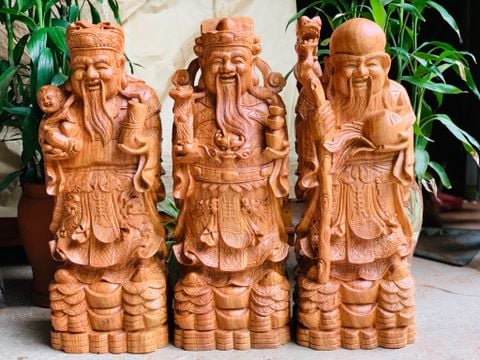 Tượng Phật - Tam Đa hương đá hàng kỹ cao 60