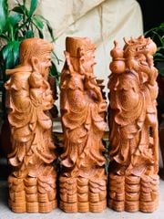 Tượng Phật - Tam Đa hương đá hàng kỹ cao 60