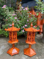 Phụ Kiện- Đèn Thờ Hương Đá Kích Thước Cao 48cm( 1 chiếc)