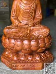 Tượng Phật - Thích Ca Mâu Ni Cao 50 ( Gỗ Hương Đá)