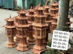 Phụ Kiện- Đèn Thờ Hương Đá Kích Thước 137*50*50
