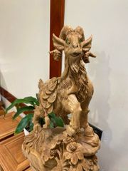 Tượng Linh Vật - Nhất Dương Cao 86cm - Gỗ Ngọc Am
