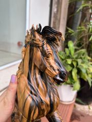 Tượng Linh Vật - Ngựa ( Nhất Mã) Cao 47 Gỗ Mun Hoa