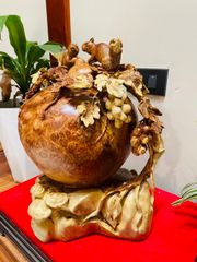 Tượng Phong Thuỷ - Bình nu sóc Cao 38cm, Nu Hương