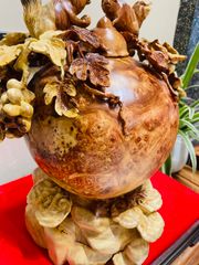 Tượng Phong Thuỷ - Bình nu sóc Cao 38cm, Nu Hương